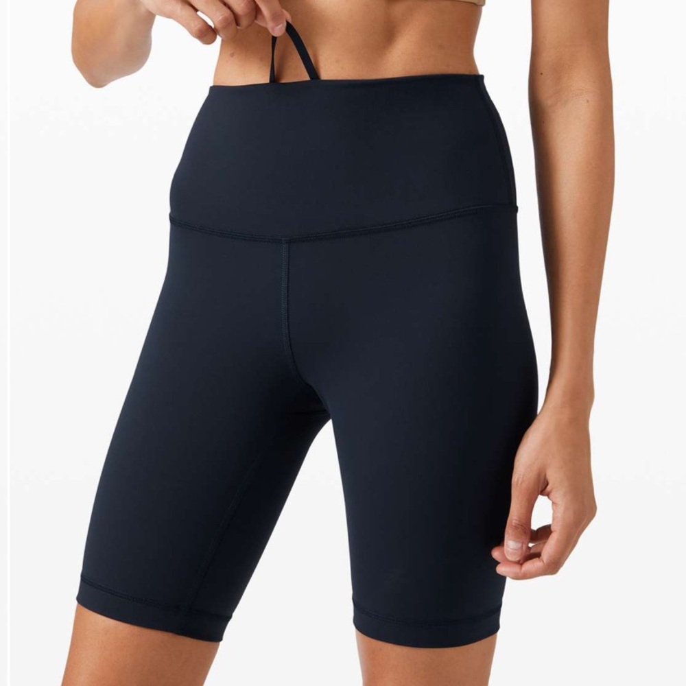 lululemon athletica true navy Women Shorts